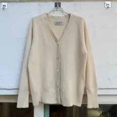 ROPE ウール ニット カーディガン アイボリー 38