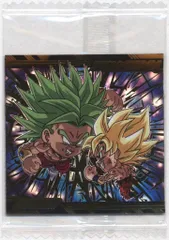 バンダイ 超戦士シールウエハース超 超13弾/2795410 孫悟空VSブロリー【劇GR】 28