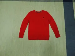 (L/14-16) ポロ ラルフローレンキッズ ラウンド ケーブル編み コットン ニット