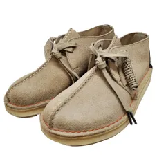 Clarks クラークス Desert Trek デザートトレック ブーツ 靴 シューズ サンドスウェード メンズ 25.5cm 美品