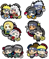 【中古】キーホルダー・マスコット(キャラクター) 全6種セット 「ラバーマスコット バディコレ NARUTO-ナルト- 疾風伝 教え子のオレたちだってばよ!編」