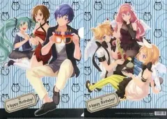 【中古】クリアファイル 集合(イラスト：comet) A4クリアファイル 「VOCALOID」