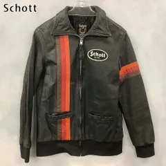 Schott ショット パンチングレザージャケット 羊革