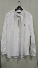 ポロ ラルフローレン 白 オックスフォードシャツ Sサイズ クラシックフィット