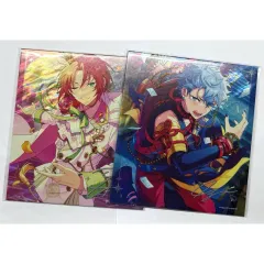 あんさんぶるスターズ！ 月永レオ 瀬名泉 中国あんさんぶるスターズ！！ 中国あんスタ 万華鏡 ビジュアル色紙