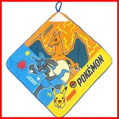 【特価商品】WP449800 O4498 ポケモン 約34×34cm ループ付ハンドタオル 林(Hayashi)