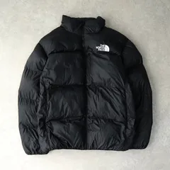 ザ ノースフェイス ヌプシ ロゴ ダウンジャケット ブラック
