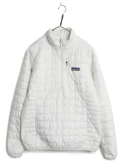 【お得なクーポン配布中!】 パタゴニア ナノ パフ プルオーバー レディース M アウトドア 17年製 中綿 ナイロン キルティング ハーフジップ パッカブル ブルゾン 軽量