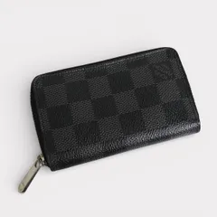 【バレンタイン期間限定セール10%OFF 】ルイ ヴィトン ダミエグラフィット コインパース カードケース ブラック N63076