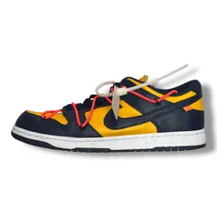 NIKE  × OFF-WHITE Dunk Low LTHR ダンクローカット スニーカー  ナイキ  × オフホワイト CT0856-700 31cm （1059M）