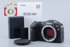 【中古】Canon キヤノン EOS RP ブラック ミラーレス一眼カメラ シャッター回数僅少