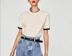 ZARA ザラ ニット Tシャツ サイズ ラージ