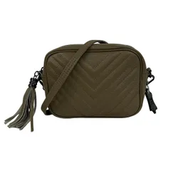 Borse in Pelle(ペレボルサ) ショルダーバッグ - ベージュ ストラップ着脱可 レザー