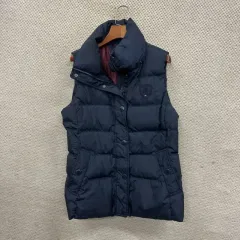 Tommy Hilfiger トミーヒルフィガー カジュアル 刺繍 ロゴ ダウン ベスト M A04937