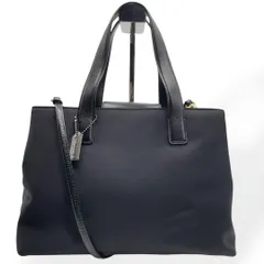 極美品　COACH コーチ　2way ハンドバッグ　ショルダーバッグ　ブラック