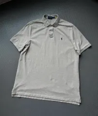 POLO RALPH LAUREN (ポロラルフローレン) 半袖ポロシャツ オートミールベージュ クラシックフィット L