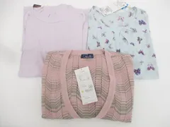  未使用 タグ付き るんびに クレマチス カットソー ロングカーディガン 3点 LL 日本製 レディース