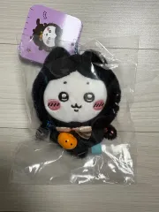 ちいかわ ハロウィーン 黒猫 ハチワレ マスコット 出品