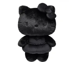 ハローキティ x ジス 40cm キャラクター ぬいぐるみ ブラック (未開封新品)