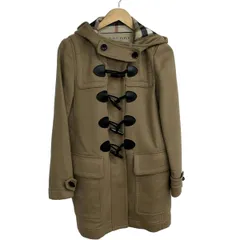 BURBERRY BRIT(バーバリーブリット) ダッフルコート サイズ38 L レディース美品  - ベージュ 長袖/ジップアップ/秋/冬