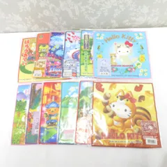 HELLO KITTY プチタオル 12枚セット ご当地キティ タオルハンカチ ミニタオル 希少 まとめ売り ハローキティ sanrio 未開封品