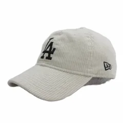 ニューエラ NEW ERA 9TWENTY Corduroy LA ロサンゼルス ドジャース コーデュロイ キャップ アイボリー M L