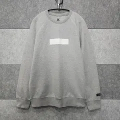 デサント メンズ ロゴ ワッペン スウェット (サイズ 100)