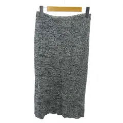 セオリー Theory ニット スカート ロング丈 P グレー 0107
