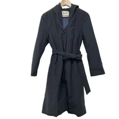 ROPE(ロペ) コート サイズ38 M レディース美品  - 黒 長袖/フード着脱可/秋/冬