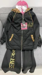 新品) CECIL McBEE(セシルマクビー) ハローキティ 50周年 ドン・キホーテ レオパード キティ ジャージ トレーナー セットアップ