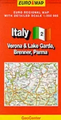 Italy: Verona and Lake Garda%ｶﾝﾏ% Brenner%ｶﾝﾏ% Parma No. 2 (GeoCenter Euro Map)