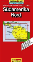 South America: Northern Region (World Map)