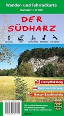 Suedharz Wander- und Fahrradkarte 1 : 30 000