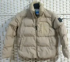 Columbia ベージュ キッズ ダウン アウター 120