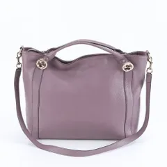 極美品 グッチ ミスGG ホーボー 323675 レザー 2WAY ショルダーバッグ 斜め掛け ハンド トート 本革 A4 レディース RCM DF11-2【中古】