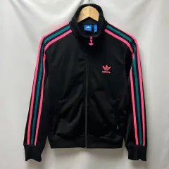 正規品/100 アディダス 新モデル ファイヤーバード BLACKPINK ピンク トラックジャージ/ジャージ