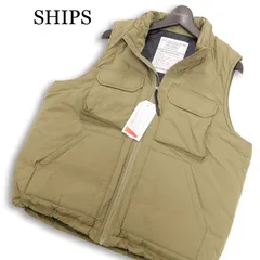 【新品 未使用】 HINSON × SHIPS any ヒンソン シップス別注★ 秋冬 中綿 ショート モンスター パフ ベスト Sz.S メンズのサムネイル