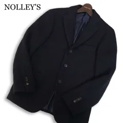 RING JACKET × NOLLEY'S リングヂャケット × ノーリーズ  HAVANA生地★ テーラード ジャケット ブレザー Sz.44 メンズ 紺のサムネイル