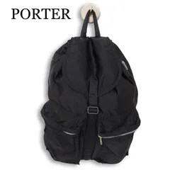 PORTER ポーター TANKER タンカー★ バックパック リュックサック デイパック Sz.F メンズ 黒 日本製