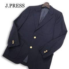 美品 ジェイプレス 1930's 紺ブレ ダブルテーラードジャケット 金
