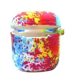 Airpods Airpods2 シリコン ケース カバー ペンキ 充電可能 エアポッズ エアーポッズ エアポッド エアーポッド 第2世代