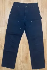 Carhartt カーハート ヴィンテージ Carhartt カーハート B01 ダブルニー ブラック BLK 33x32