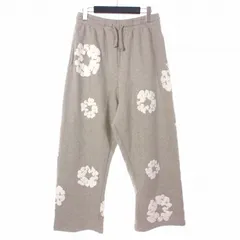 デニムティアーズ DENIM TEARS コットンリースバギースウェットパンツ XS グレー