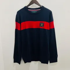 【40%OFF】TOMMY HILFIGER Tommy Filfiger トミーヒルフィガー ゴルフ メンズ THMA967 セーター ホットレイ HotRay 遠赤外線 ダイナホット ゴルフウェア ネイビー LLサイズ XLサイズ 定価14,850円
