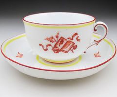 オールドノリタケ 黒猫フィギュア付 小物入れ パウダーボックス 蓋物