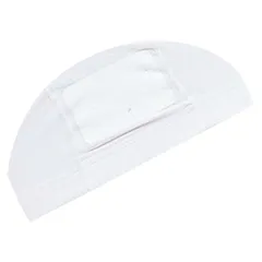 フットマーク FOOTMARK スイミング タッチネーム フリー メンズ レディース スイムキャップ 帽子 水泳 プール 海 水泳帽 名前が書ける 子供 大人 学校 授業 部活 厚地 体育 スイミング  101115 01 シロ