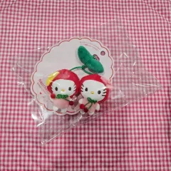 新品) さくらんぼハローキティキーホルダー