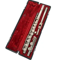 YAMAHA　YFL-211　Eメカ　ヤマハ　フルート　ハードケース付き　016491