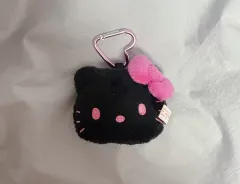 サンリオ ブラックハローキティ フェイス キーホルダー
