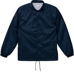 ユナイテッドアスレ UnitedAthle ナイロン コーチジャケット ライニング付   705901 86 ネイビー